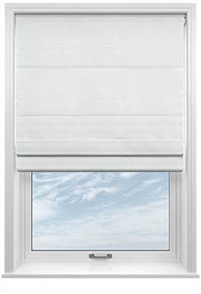 Odessa Velvet, Frost - Twist&Fit Roman Blind